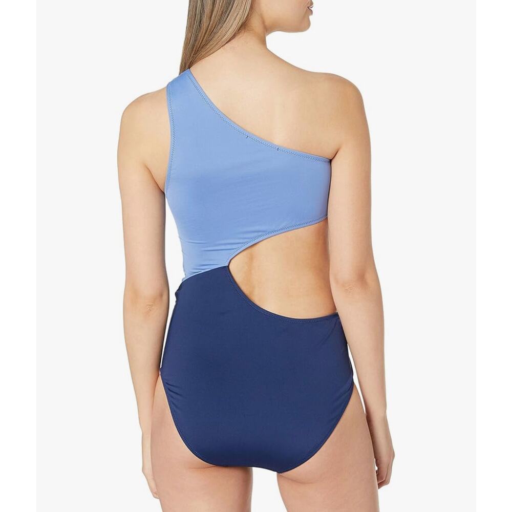 Jessica Simpson Chop Change One Shoulder One Piece Swimsuit Size L Large NWT - Picture 4 of 7